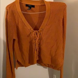 Crop top sweater